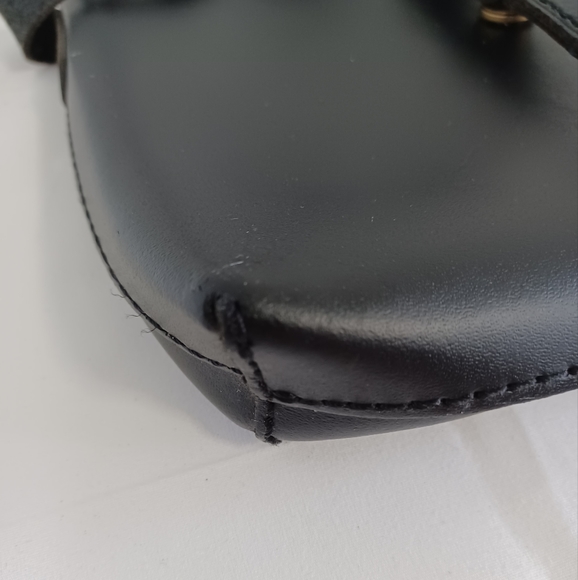 J.CREW Parker crossbody bag black leather - Picture 7 of 10